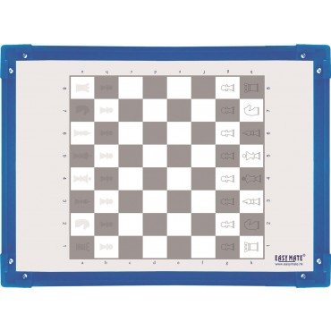 30x45cm Double-sided Magnetic Writing/Game Board w/Plastic Frame, WB4530